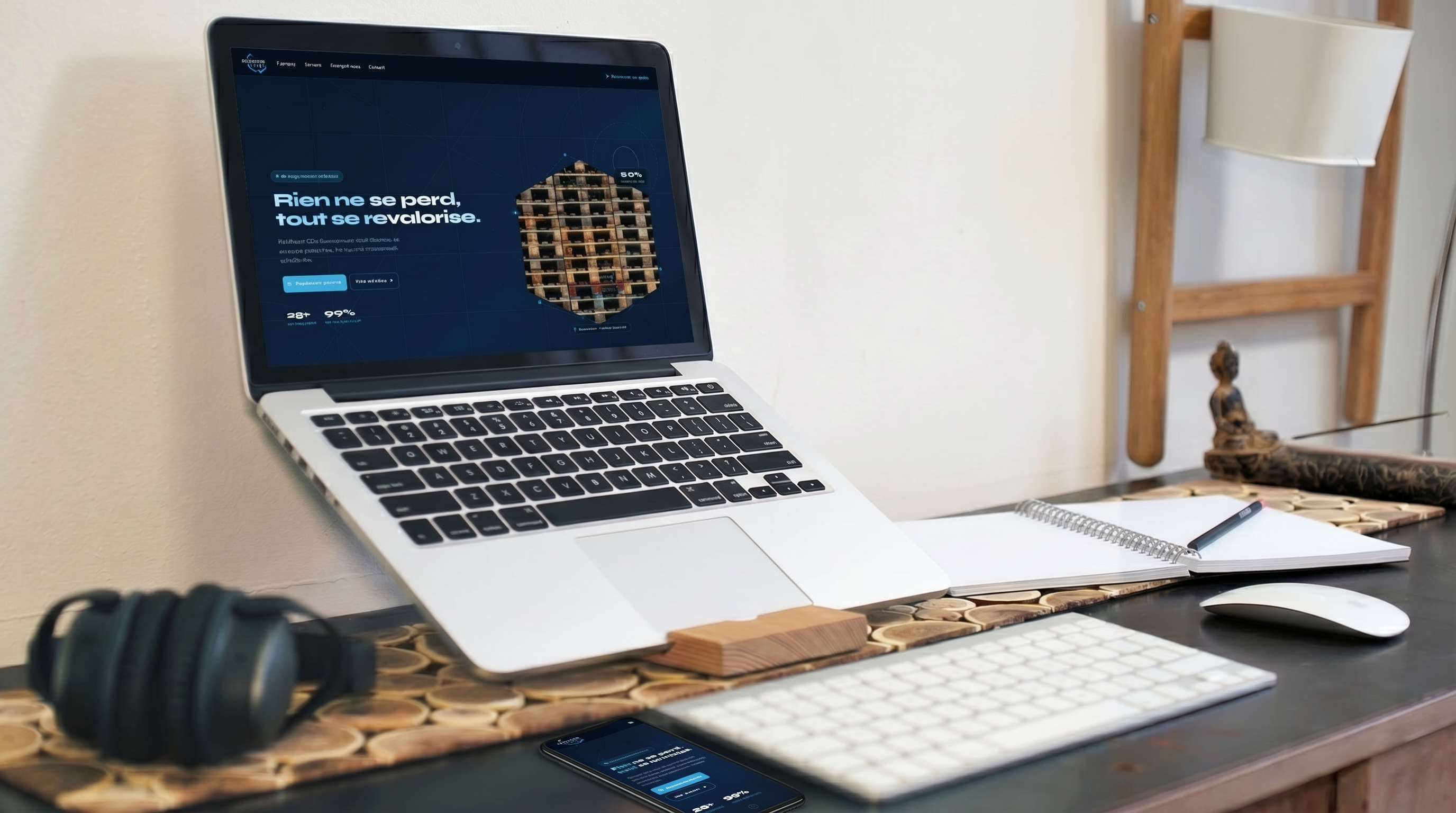 Réalisation du site web Récupération CLCL