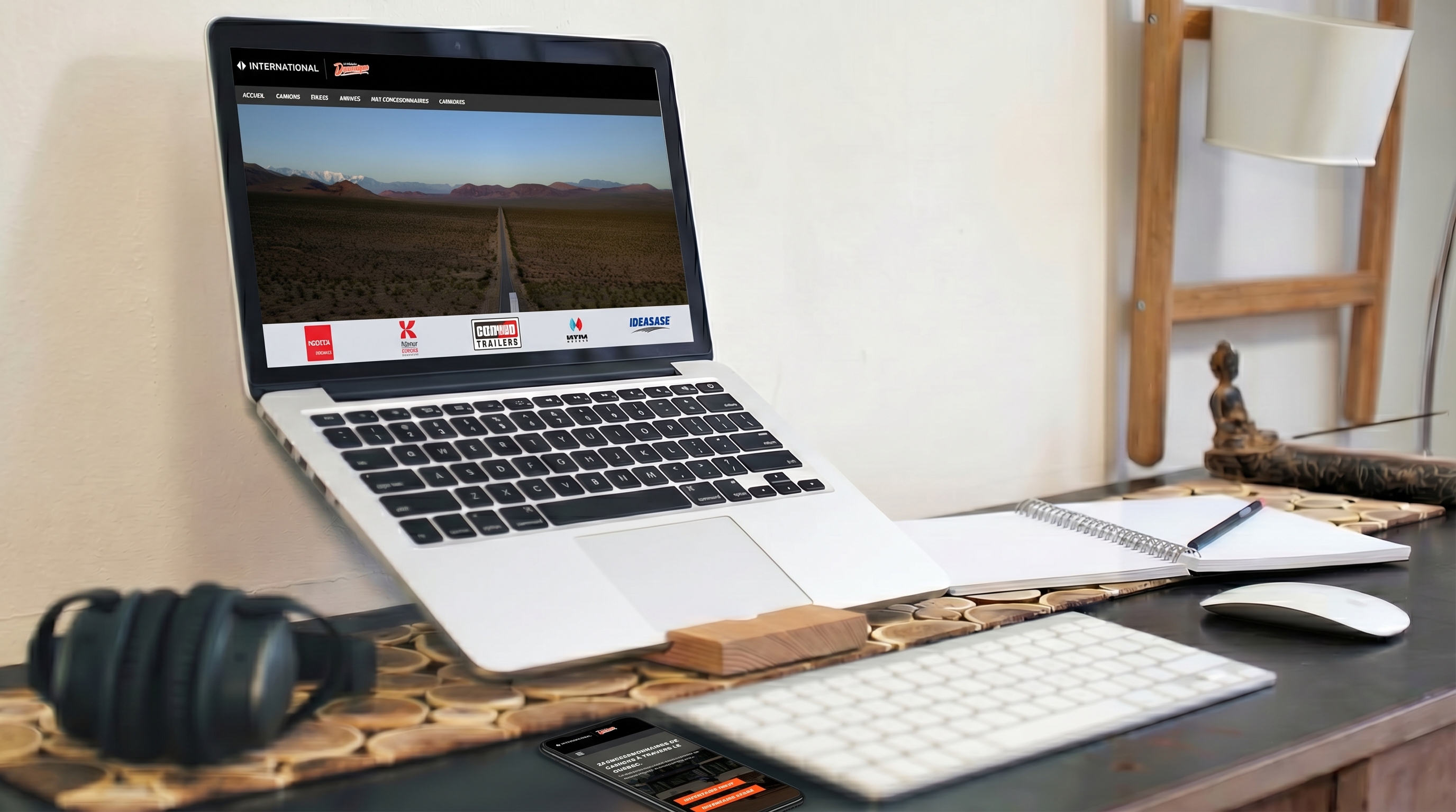 Réalisation du site web Réseau Dynamique